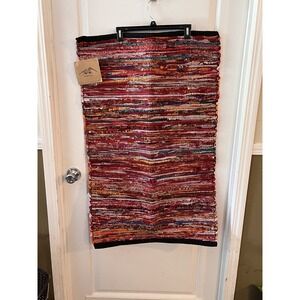 Beer Valley Jute Artistic Rug‎ 24x36 multicolor rug